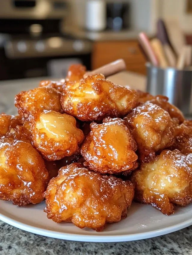 apfel-fritters aus der air fryer
