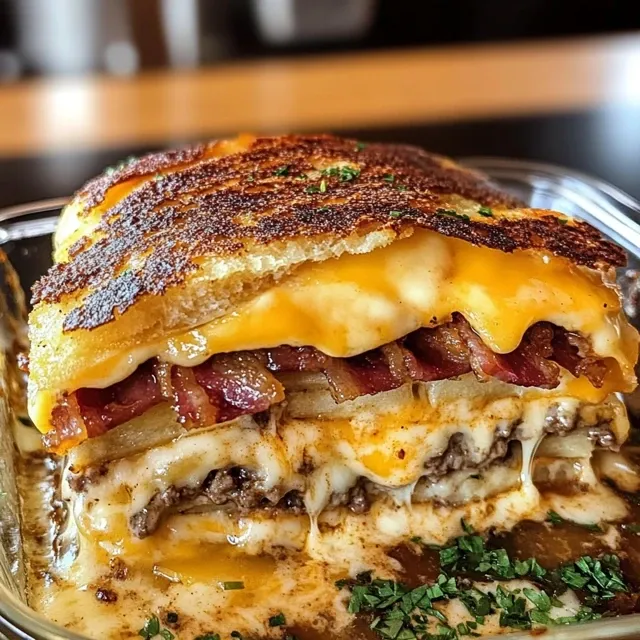  bacon cheeseburger auflauf 