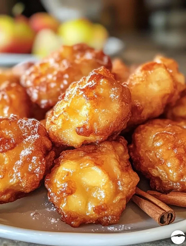 apfel-fritters aus der air fryer