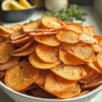 knusprige karotten-chips