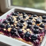 Blaubeer-Hüttenkäse Frühstücksbake