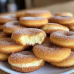 käsekuchen-gefüllte churro-kekse