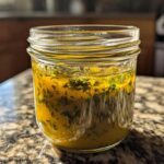 hausgemachte zitronen-knoblauch-vinaigrette