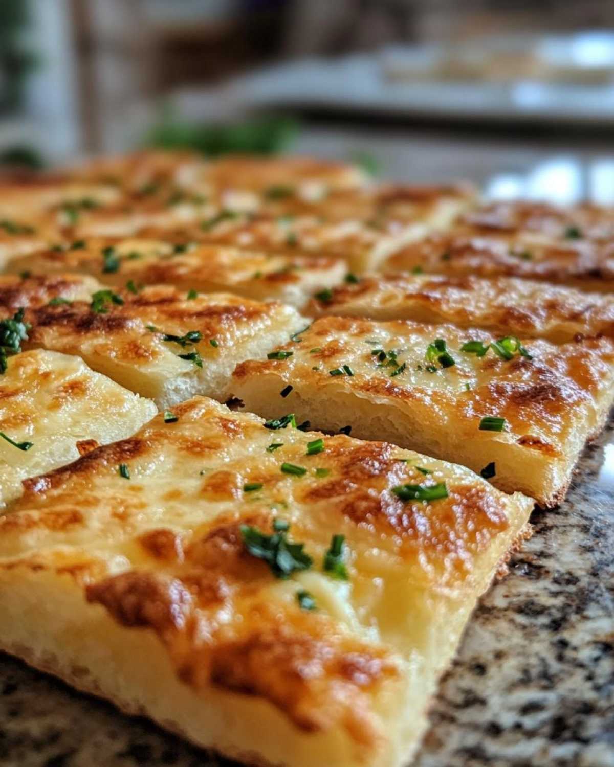 knusprige käsedreiecke mit knoblauch-kräuterfüllung - detail 2