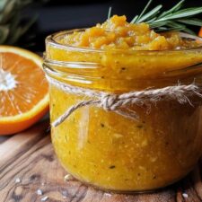 Orangen-Knoblauch-Dressing mit Rosmarin: Ein Geschmackserlebnis